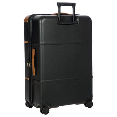 Brics Bellagio - 4 - Rollen - Trolley 76 cm erw. recycelt (black/tan) - Markenkoffer