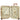 Brics Bellagio - 4 - Rollen - Kabinentrolley mit Vortasche 55 cm erw. recycelt (cream) - Markenkoffer