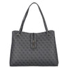 Guess Yvonne Logo Tote - Bolso shopper L 45 cm (coal logo)
