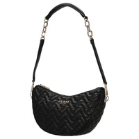 Guess Melisandra Top Zip - Bolso de hombro 25 cm (black)