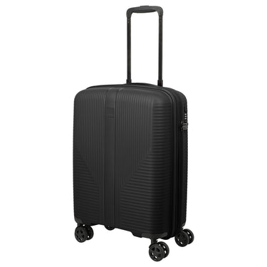 Travelite Air Stripe - 4-Rollen-Kabinentrolley S 55 cm erw. (black)