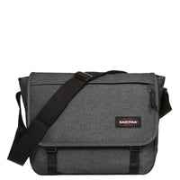 Eastpak Delegate + - Schultertasche 17" 38.5 cm (black denim) - Markenkoffer