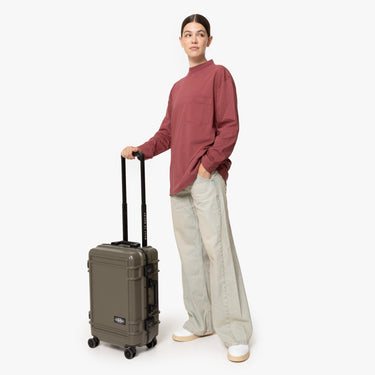 Eastpak selection Resist'r Case - 4 - Rollen - Kabinentrolley S 55 cm (army olive) - Markenkoffer