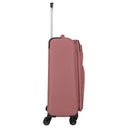 Travelite Kick Off - 4-Rollen-Trolley M 67 cm erw. (blush)