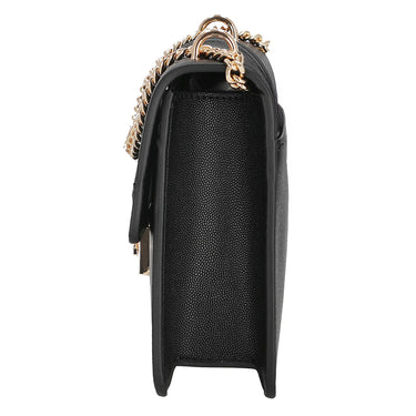 Seidenfelt Roros - Schultertasche 21 cm (black/gold) - Ansicht 3