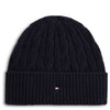 Tommy Hilfiger Flag Cable - Gorro (space blue)