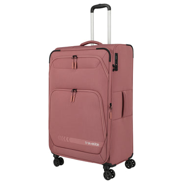 Travelite Kick Off - 4-Rollen-Trolley L 78 cm erw. (blush)