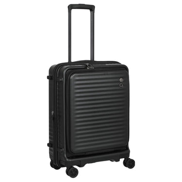 Echolac Celestra FA - 4 - Rollen - Kabinentrolley 14" S 55 cm erw. USB (black) - Markenkoffer