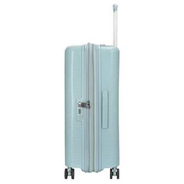 Echolac Forza - 4 Rollen - Trolley 65 cm erw. (blue) - Markenkoffer