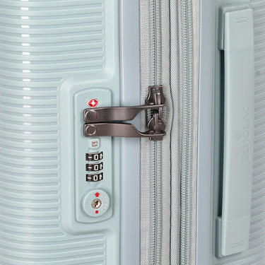 Echolac Forza - 4 Rollen - Trolley 65 cm erw. (blue) - Markenkoffer