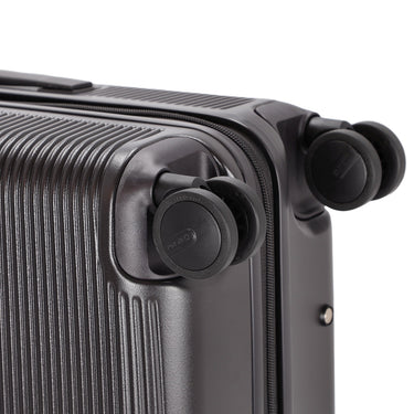 Echolac Ultima PowerZip - 4 - Rollen - Trolley 65 cm erw. (dark chocolate) - Markenkoffer