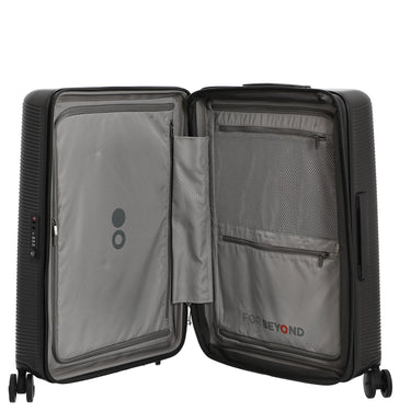 Echolac Ultima PowerZip - 4 - Rollen - Trolley 65 cm erw. (dark chocolate) - Markenkoffer