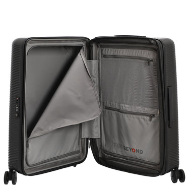 Echolac Ultima PowerZip - 4 - Rollen - Trolley 65 cm erw. (dark chocolate) - Markenkoffer