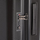 Echolac Ultima PowerZip - 4 - Rollen - Trolley 75 cm erw. (dark chocolate) - Markenkoffer