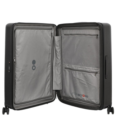 Echolac Ultima PowerZip - 4 - Rollen - Trolley 75 cm erw. (dark chocolate) - Markenkoffer