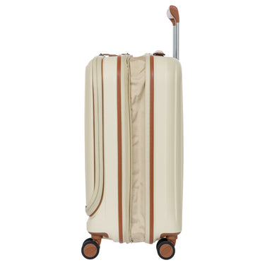 Brics Taormina - 4-Rollen-Kabinentrolley mit Vortasche 55 cm erw. USB (creme) - Ansicht 3