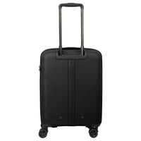 Travelite Air Stripe - 4-Rollen-Kabinentrolley S 55 cm erw. (black)