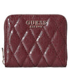 Guess Tamara SLG Small Zip - Cartera 3cc 11 cm (merlot)