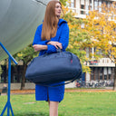 reisenthel travelling overnighter plus - Reisetasche (herringbone dark blue) - Ansicht 6