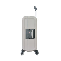 Eminent VERTICA - 4 - Rollen - Kabinentrolley 55 cm (hellgrau) - Markenkoffer