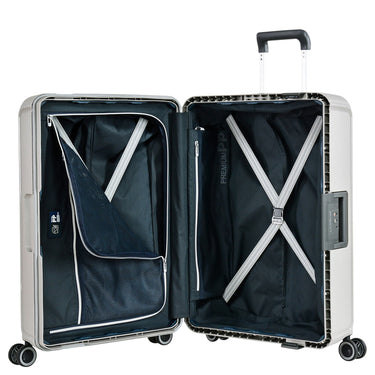 Eminent VERTICA - 4 - Rollen - Trolley 68 cm (hellgrau) - Markenkoffer