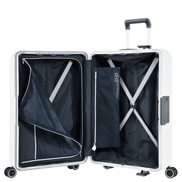 Eminent VERTICA - 4 - Rollen - Trolley 68 cm (weiß) - Markenkoffer