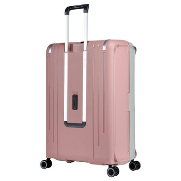 Eminent VERTICA - 4 - Rollen - Trolley 76 cm (grau/rosa) - Markenkoffer