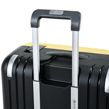 Eminent VERTICA - 4 - Rollen - Trolley 76 cm (schwarz/gelb) - Markenkoffer