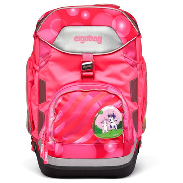 Ergobag Pack "Neo" - Schulrucksack Set 6tlg. (KuntBuntes Einhorn) - Markenkoffer