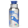 Ergobag Zubehör - Botella de agua de acero inoxidable Pura 500 ml (Torwart)