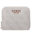Guess Laurel II SLG Small Zip Around - Cartera 3cc 11 cm (coal logo)