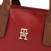 Tommy Hilfiger Popette Micro Tote - Bolso shopper 27 cm (autumn red)