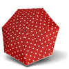 Knirps T.020 Small Manual - Paraguas de bolsillo (dot art red)