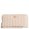 Guess Stacey SLG Large Zip - Cartera 12cc 21 cm (light beige)