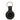 BOSS - Llavero con soporte para AirTag (color: negro)