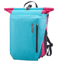 Ortlieb Vario Cyber 26 Bolsa trasera para rueda trasera QL2.1 - Mochila 47 cm (azul ciber rosa)