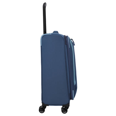 Travelite Corsiica - 4-Rollen-Trolley Set 4tlg. erw. (blue) - Ansicht 5
