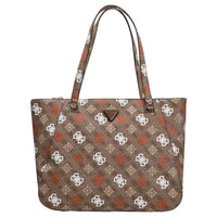 Guess Eliette Logo Tote - Shopper (latte logo/ginger)