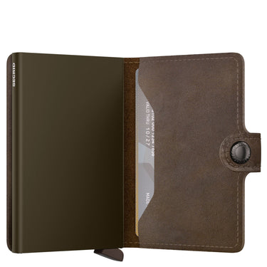 Secrid Vintage Miniwallet - Geldbörse RFID 6.5 cm (oak) - Ansicht 4