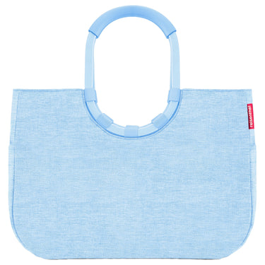 reisenthel shopping loopshopper L - Bolsa de compras con marco 46 cm (frame twist powder blue)