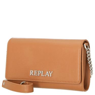 Replay - Bandolera/Clutch 20 cm (marrón ladrillo)