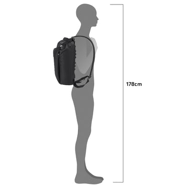 Ortlieb Vario Lite 22 Hinterradtasche - Rucksack 49 cm (black) - Ansicht 10