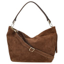 abro Ebony Suede - Beuteltasche 28 cm (wood) - Ansicht 4