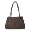 Les Visionnaires Sophie Grande Cozy Scarf - Bolso de hombro 42 cm (dark brown)