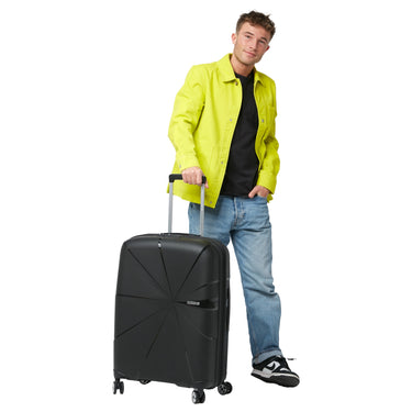 American Tourister Starvibe - 4-Rollen-Trolley 67 cm erw. (schwarz) - Ansicht 12