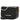 Seidenfelt Lesja Saddle - Bandolera S 24 cm (negro/dorado)