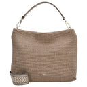 abro Kaia Raffia - Beuteltasche 32 cm (siena)