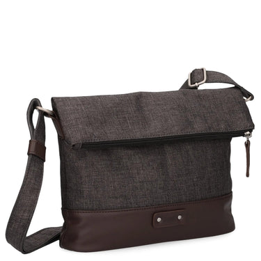 zwei Olli OT6 - Schultertasche 20/29 cm (espresso) - Ansicht 2
