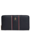 Tommy Hilfiger Icon - Cartera L 12 tarjeteros 19 cm (azul espacial)