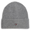 Tommy Hilfiger Flag Cashmere - Gorro (medium grey heather)